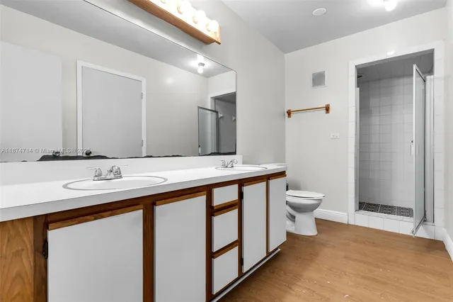 a bathroom with a sink and a toilet