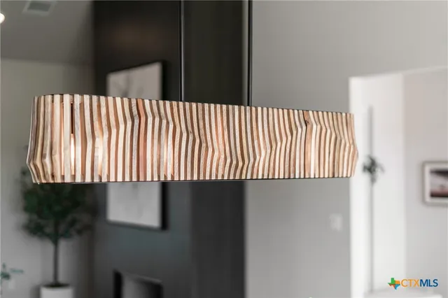 a close view of wooden staircase