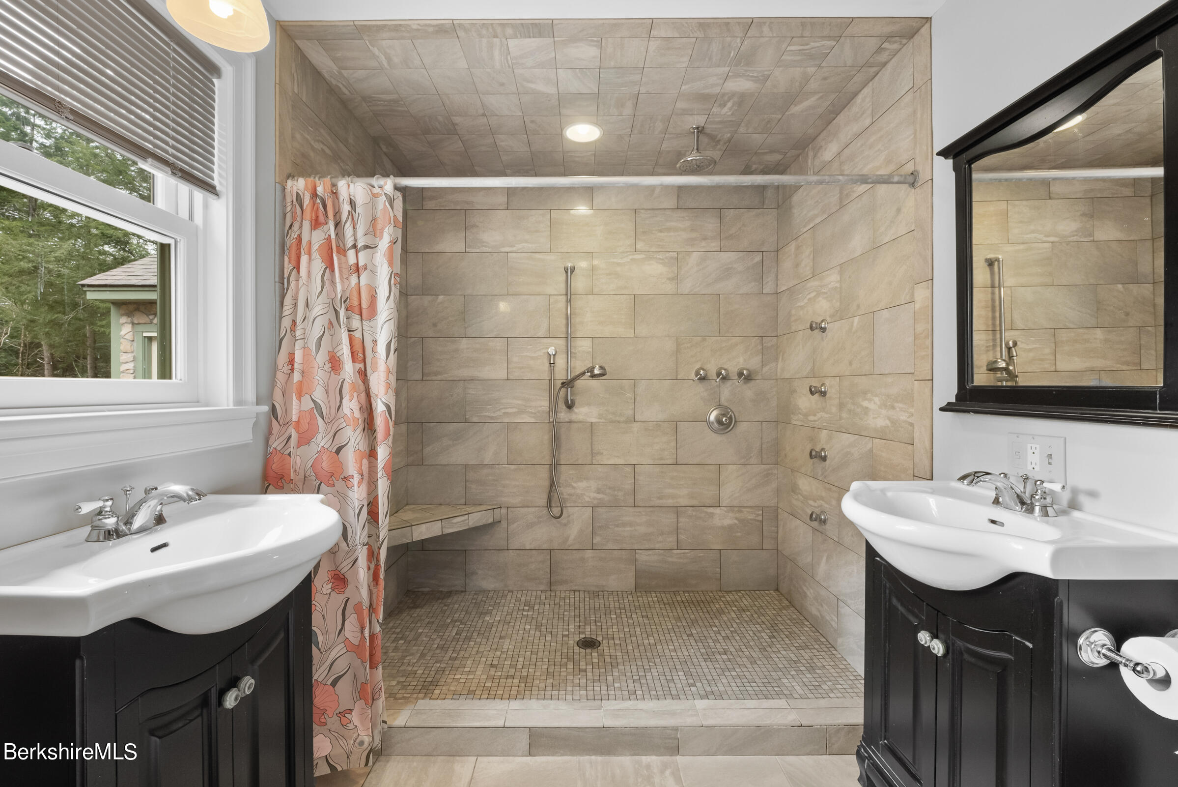 10 Antin Road Chesterfield, MA 01012 - Photo 17 of 36 a bathroom with a sink shower and a mirror