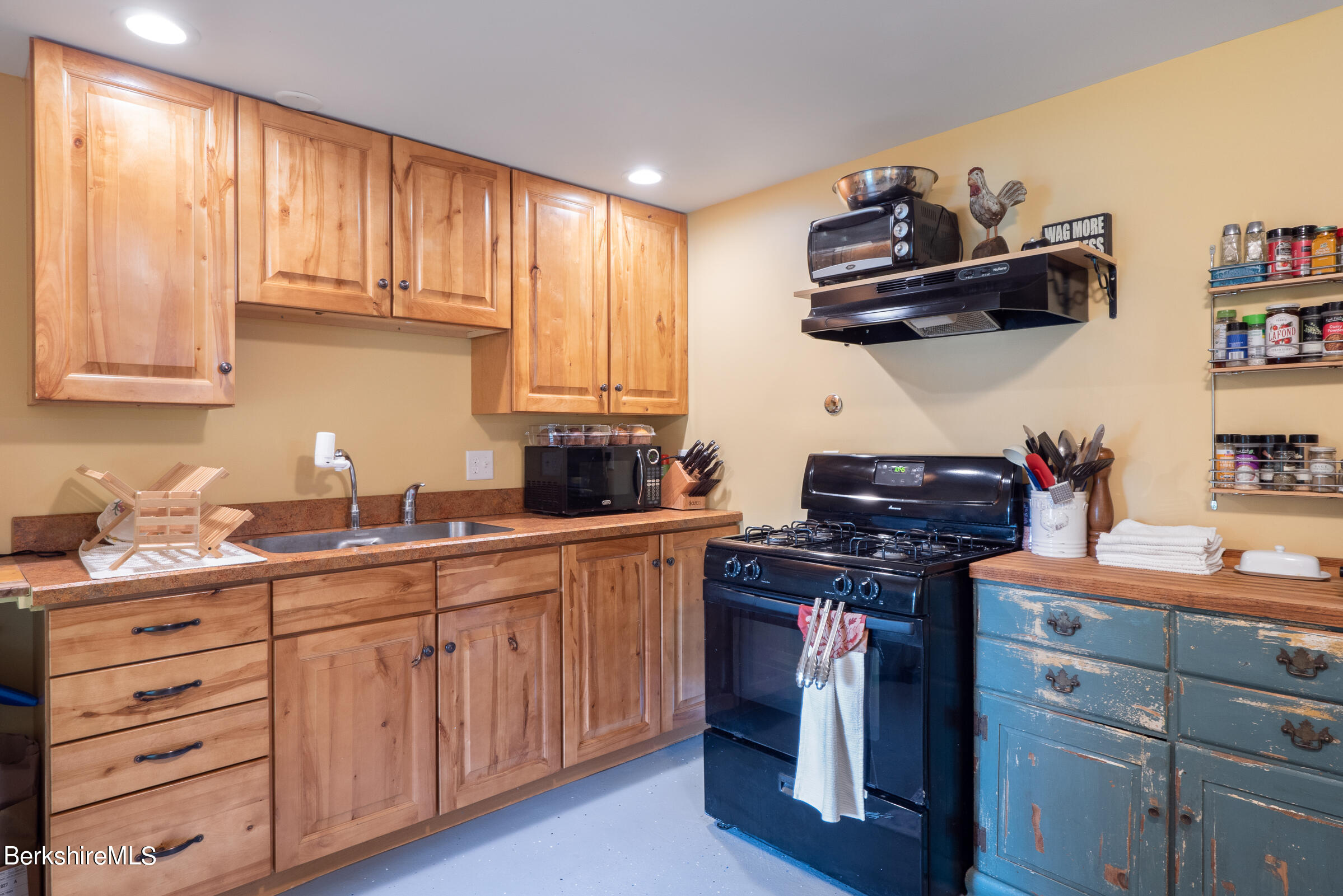 10 Antin Road Chesterfield, MA 01012 - Photo 25 of 36 a kitchen with stainless steel appliances granite countertop a sink and cabinets