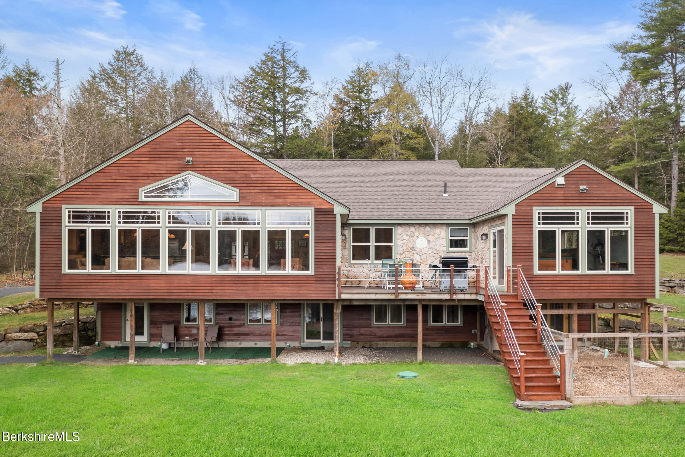 10 Antin Road Chesterfield, MA 01012 - Photo 6 of 36 a front view of a house with a yard