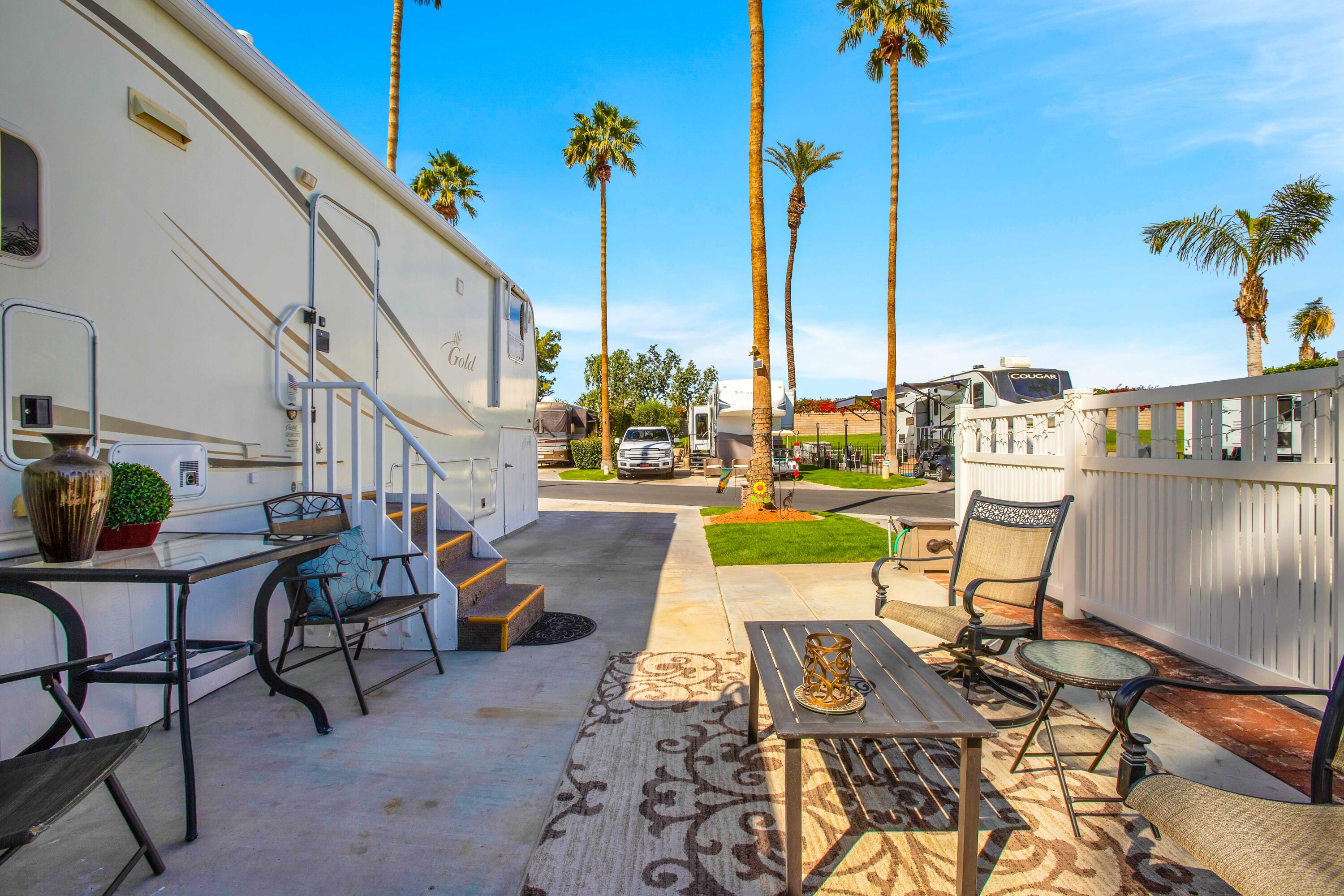 69411 Ramon Road, Unit 463 Cathedral City, CA 92234 - Photo 15 of 52 a view of an outdoor space with seating area