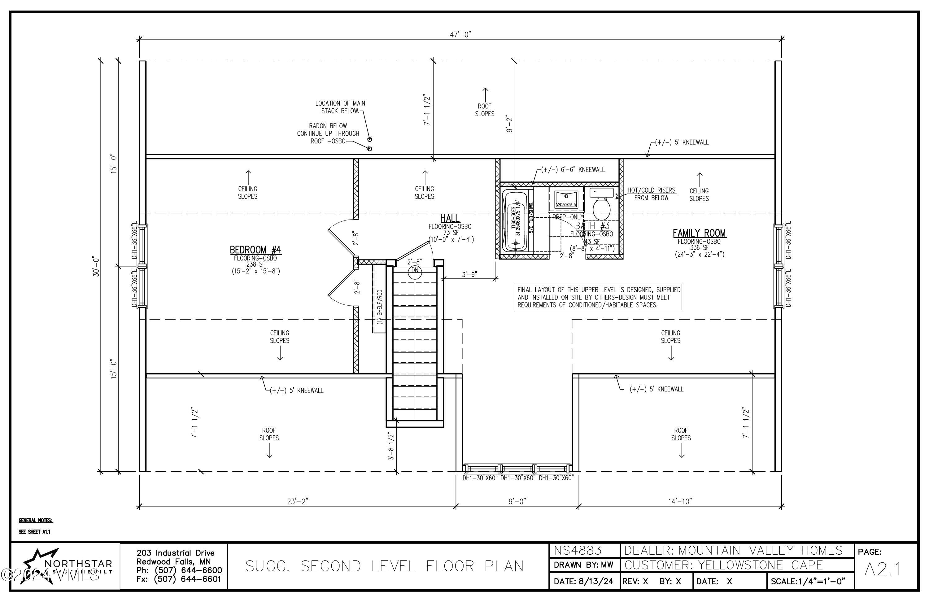 385 Blackhawk Road Gypsum, CO 81637 - Photo 42 of 42 Yellowstone Cape - Floor Plans.pdf_Page_