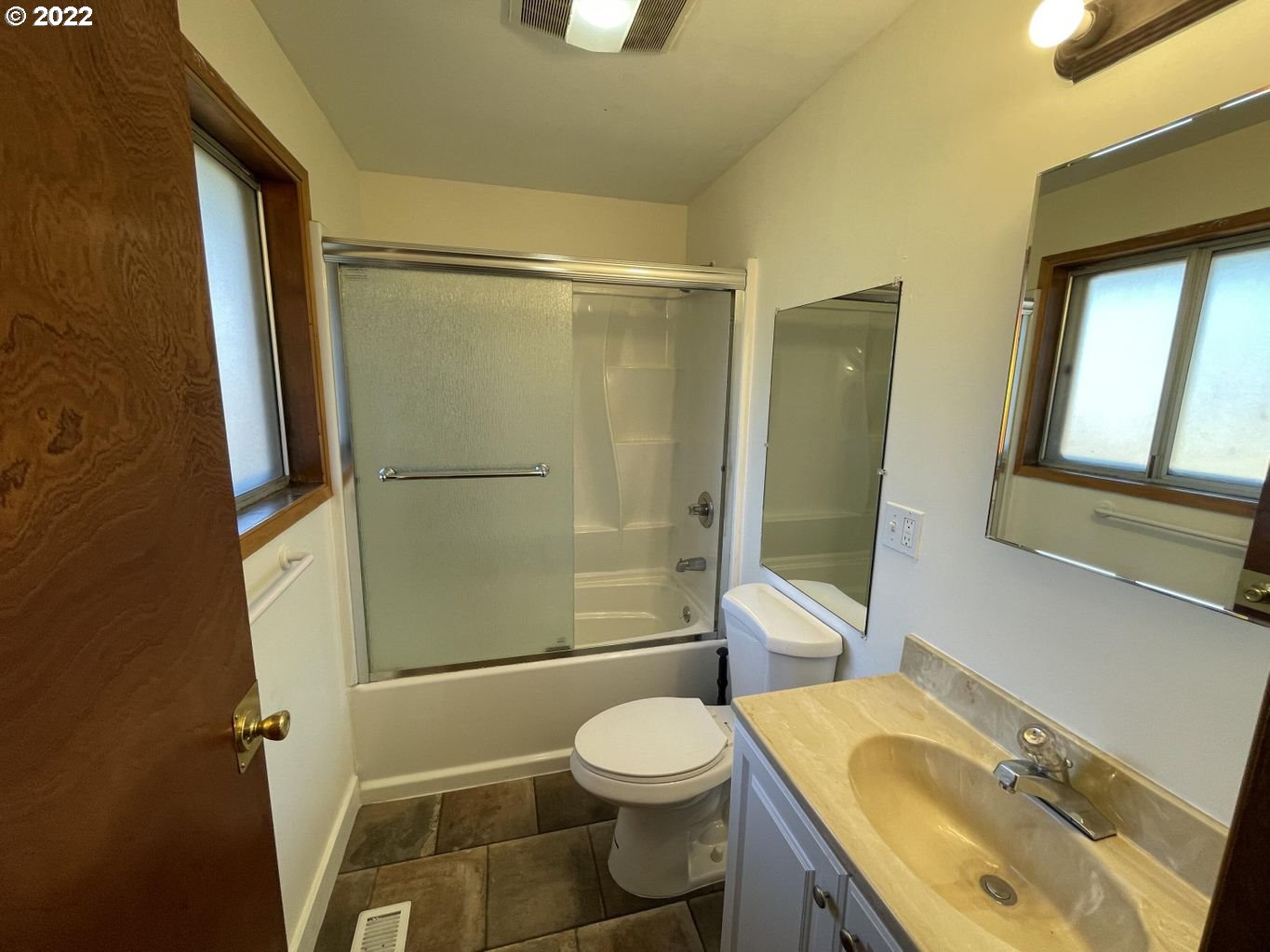 5970 Brickyard Road Tillamook, OR 97141 - Photo 8 of 32 a bathroom with a sink toilet and shower