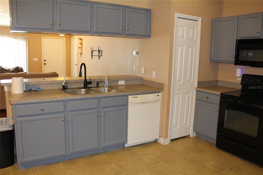 7238 Evergreen Loop Polk City, FL 33868 - Photo 8 of 28 a kitchen with a sink and cabinets