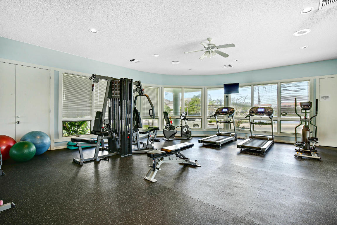 2033 Staysail Lane Jupiter, FL 33477 - Photo 23 of 40 a view of a room with gym equipment
