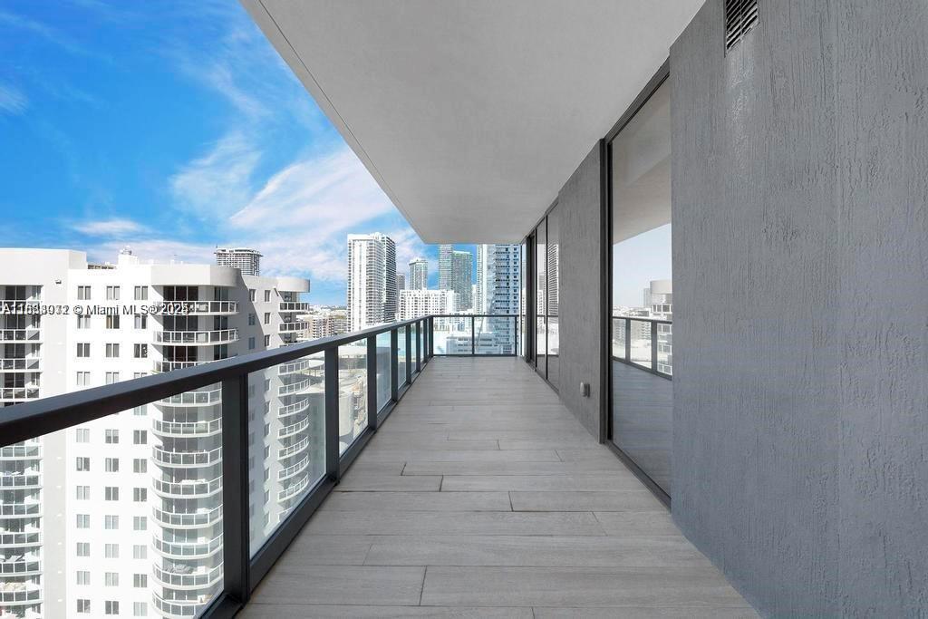 788 Northeast 23rd Street, Unit 1402 Miami, FL 33137 - Photo 33 of 42 a view of balcony with city view