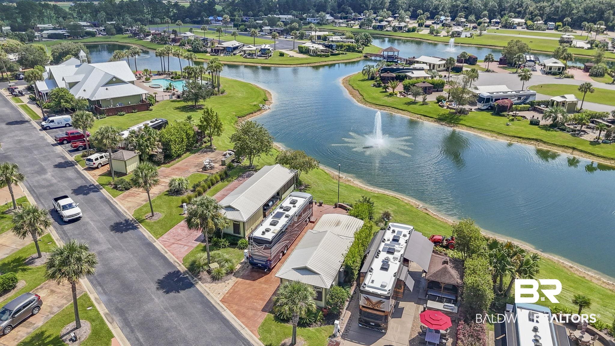212 Magnifico Drive Foley, AL 36535 - Photo 17 of 50 Birds eye view of property featuring a water view