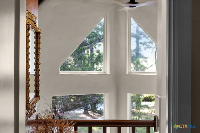 a view of front door