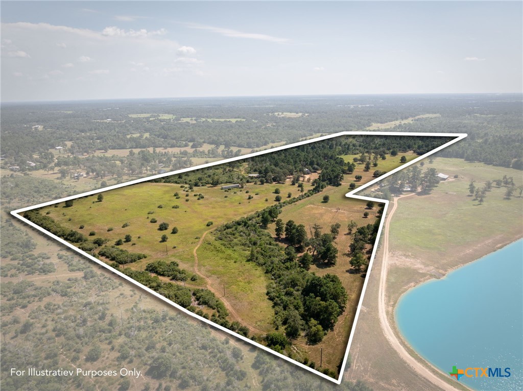 1031 Angel Lake Estates Road Alleyton, TX 78935 - Photo 6 of 47 an aerial view of swimming pool