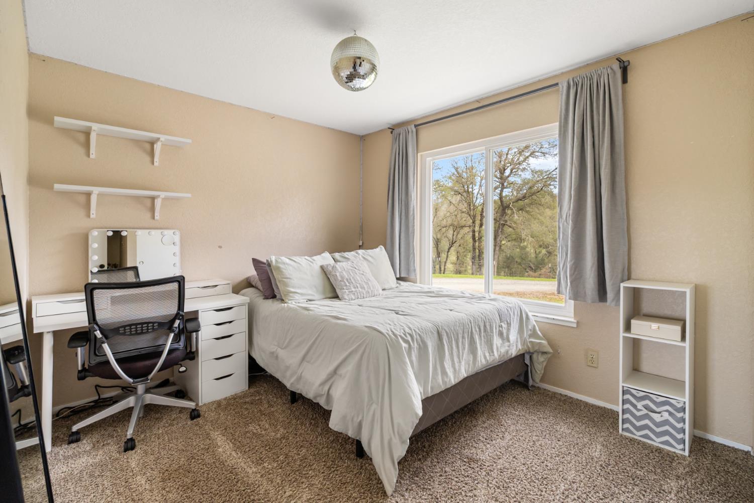 22800 Latrobe Road Plymouth, CA 95669 - Photo 32 of 81 a bed room with a bed and a chair