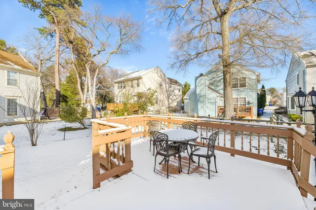 a view of a patio with a yard