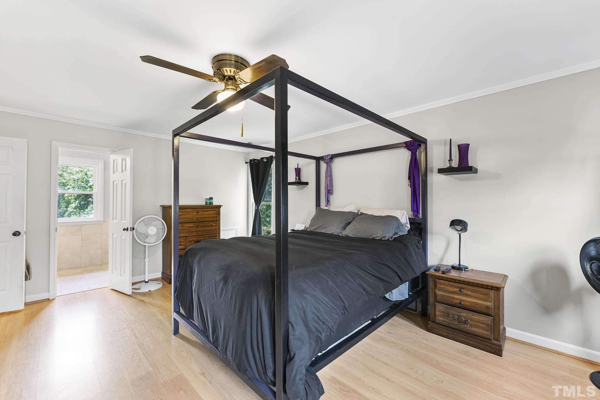 524 Jericho Road Hillsborough, NC 27278 - Photo 18 of 52 a bedroom with furniture and a window