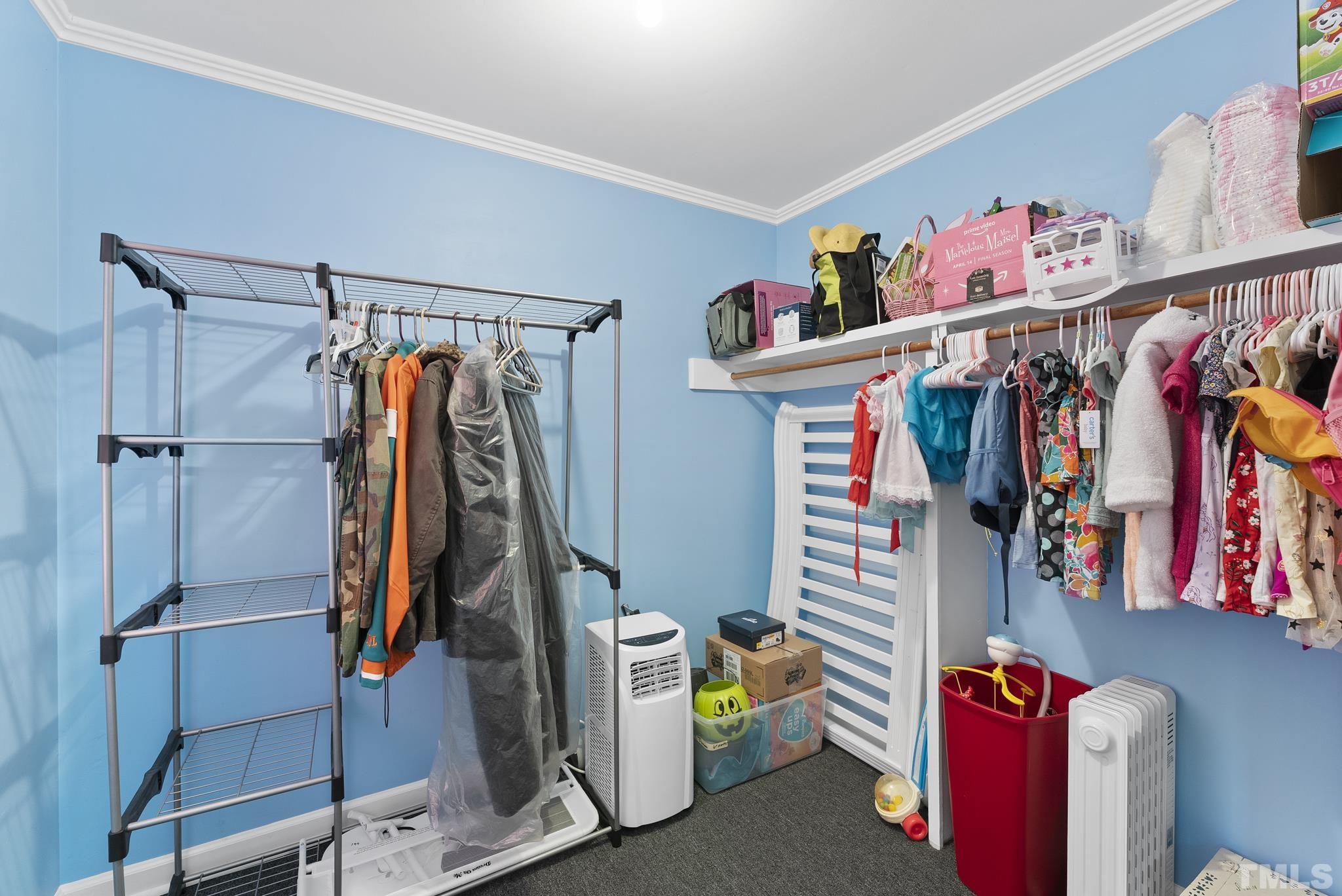 524 Jericho Road Hillsborough, NC 27278 - Photo 24 of 52 a view of walk in closet with clothes and shoes