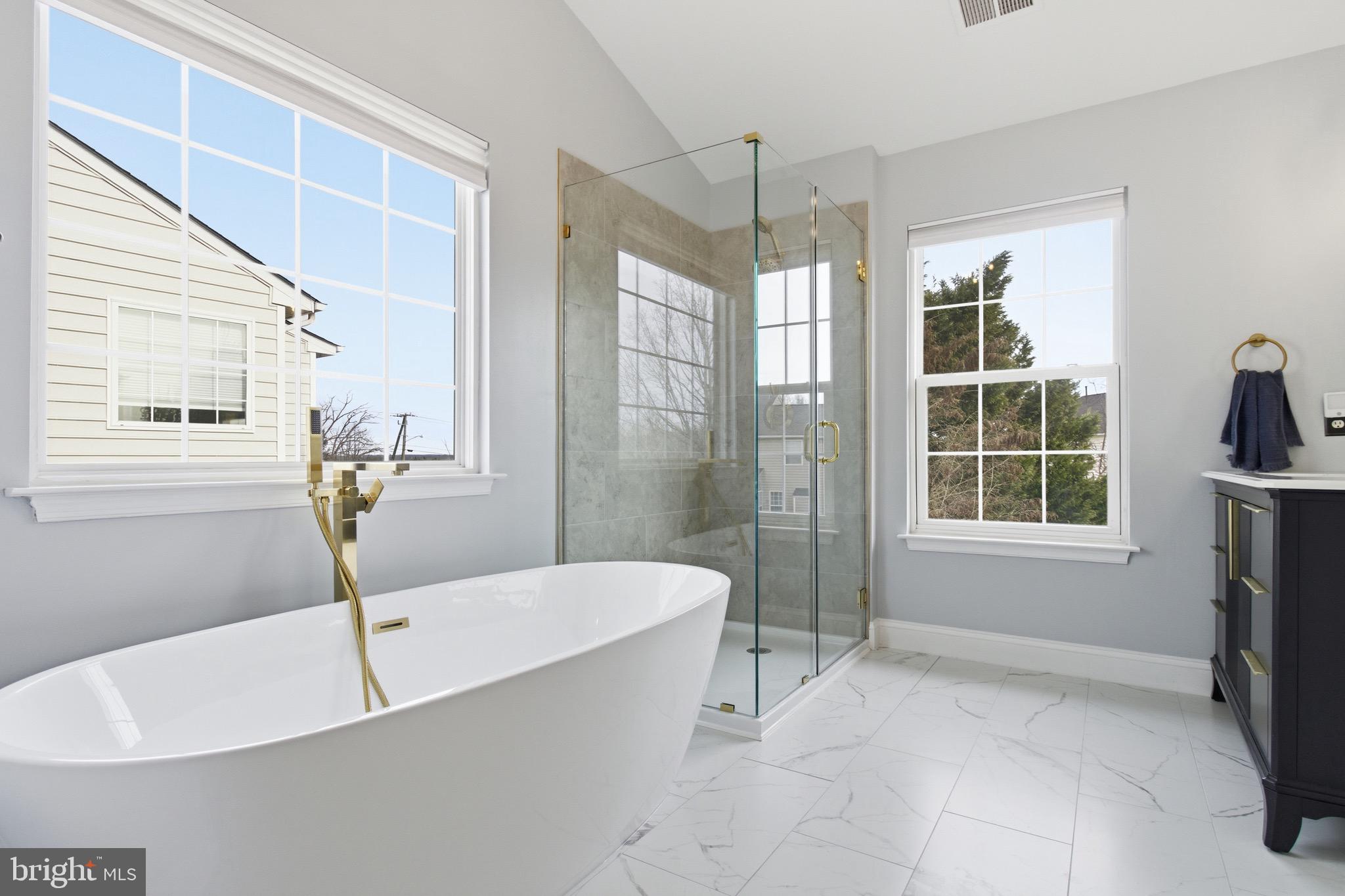 720 Vista Ridge Drive Northeast Leesburg, VA 20176 - Photo 22 of 61 Primary Bathroom Remodeled January 2026