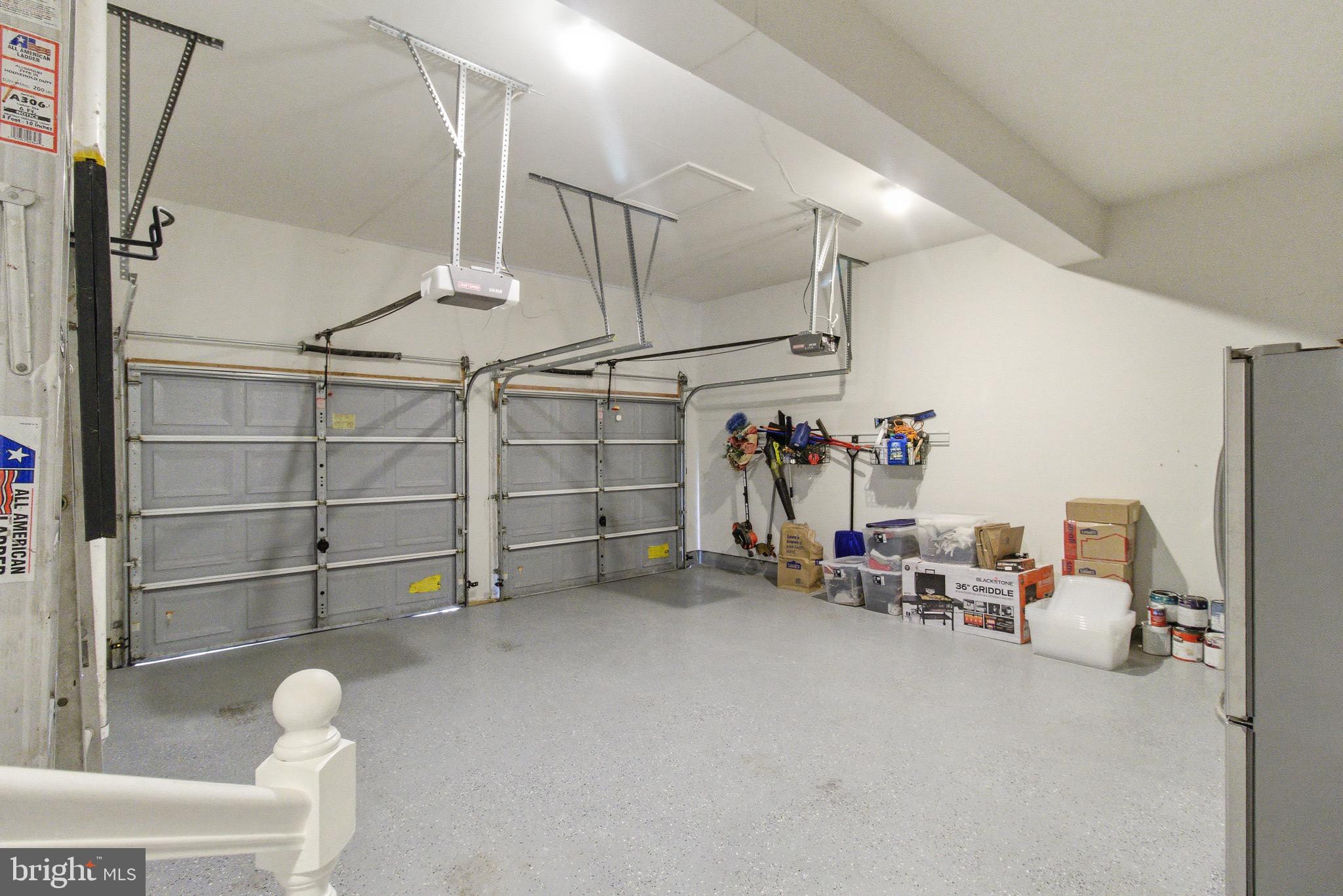 720 Vista Ridge Drive Northeast Leesburg, VA 20176 - Photo 34 of 61 Extra large garage w/higher ceiling, EPOXY floor