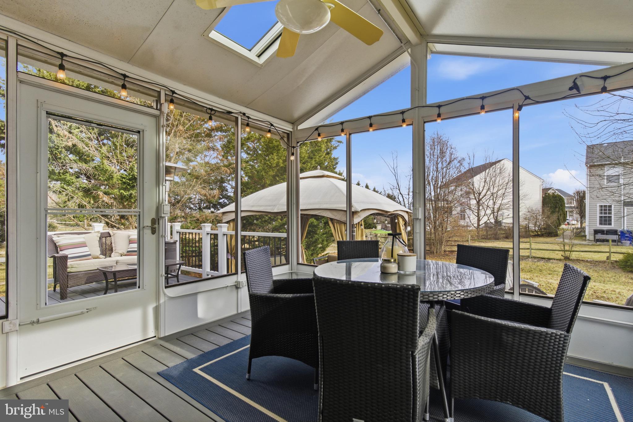 720 Vista Ridge Drive Northeast Leesburg, VA 20176 - Photo 35 of 61 Screened-in porch w/Trex flooring & newer windows