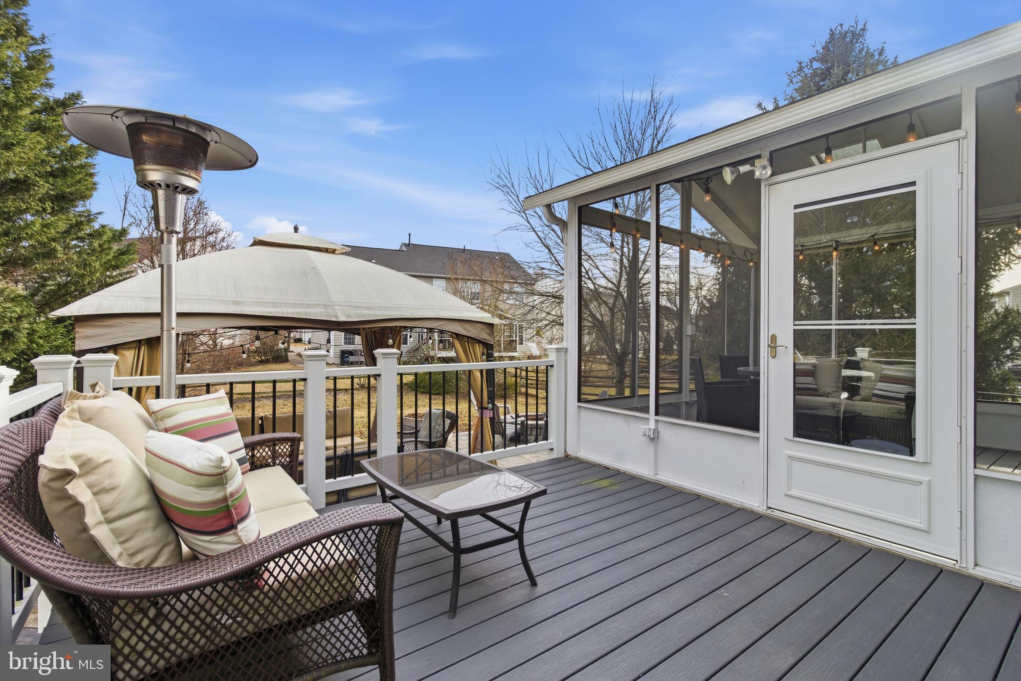 720 Vista Ridge Drive Northeast Leesburg, VA 20176 - Photo 36 of 61 Deck with Trex flooring