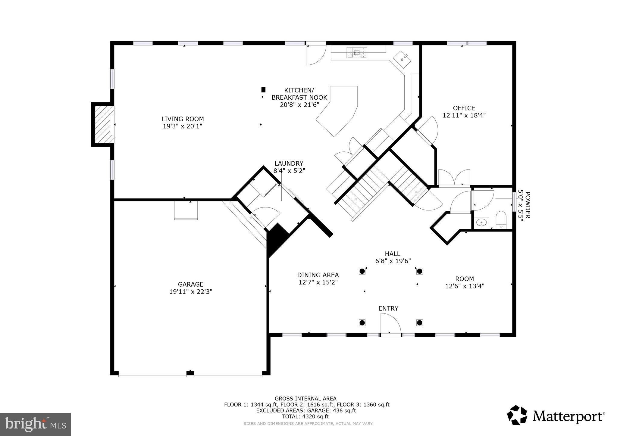 720 Vista Ridge Drive Northeast Leesburg, VA 20176 - Photo 58 of 61 Floor Plan - Main Level