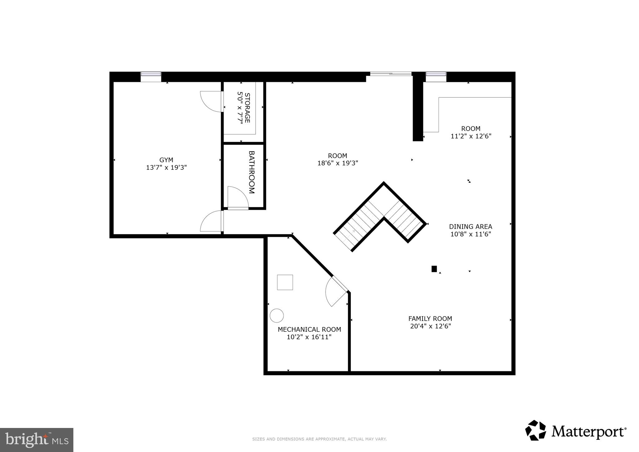 720 Vista Ridge Drive Northeast Leesburg, VA 20176 - Photo 60 of 61 Floor Plan - Lower Level