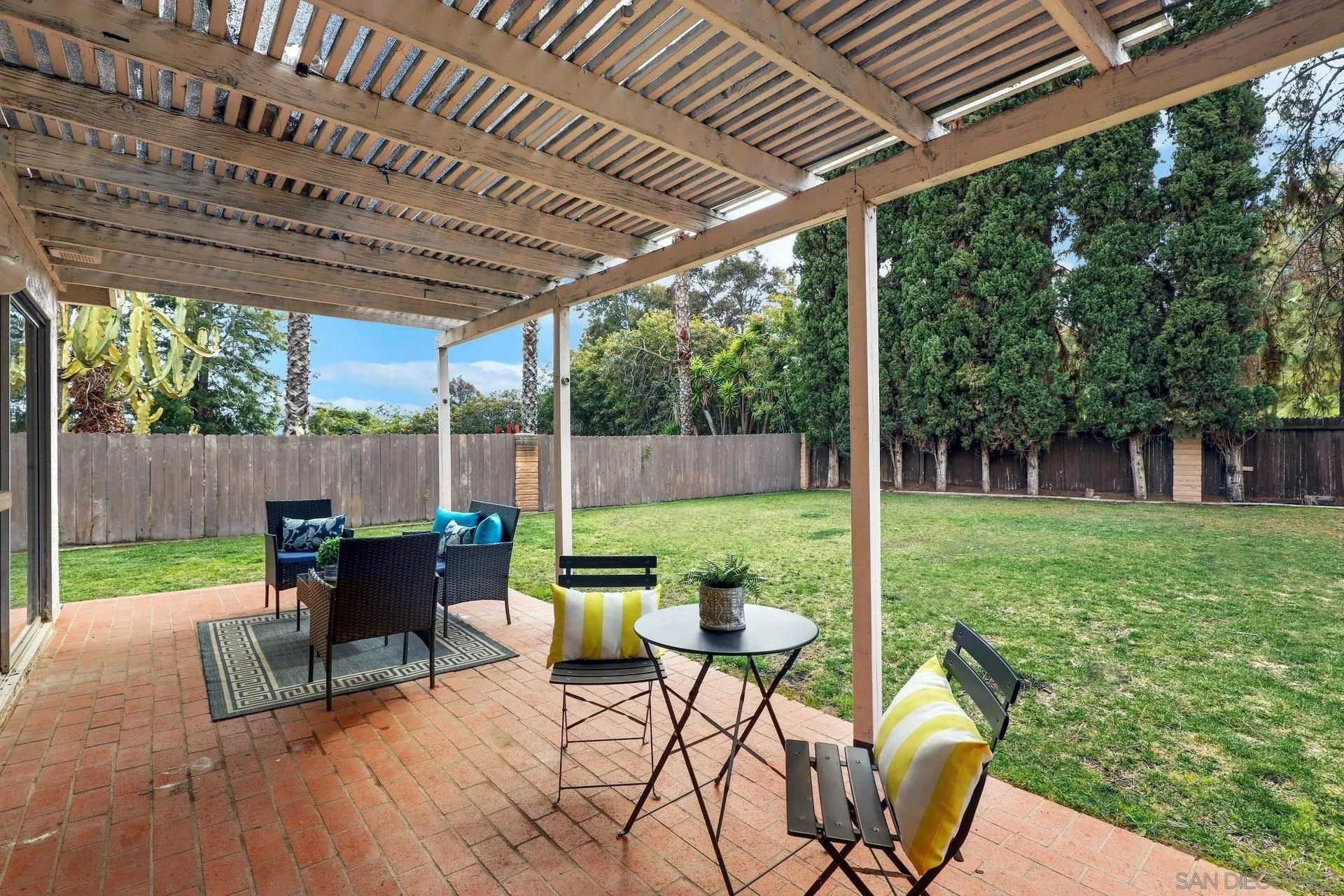 3933 Brown Street Oceanside, CA 92056 - Photo 20 of 25 a garden view with a seating space
