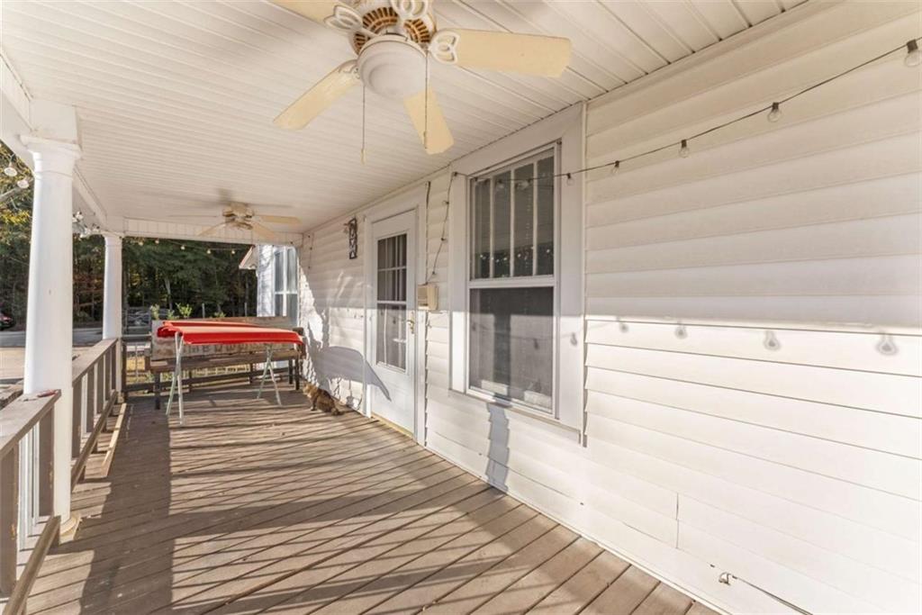 6622 Old Cleveland Road Clermont, GA 30527 - Photo 58 of 69 a view of a balcony with car parked