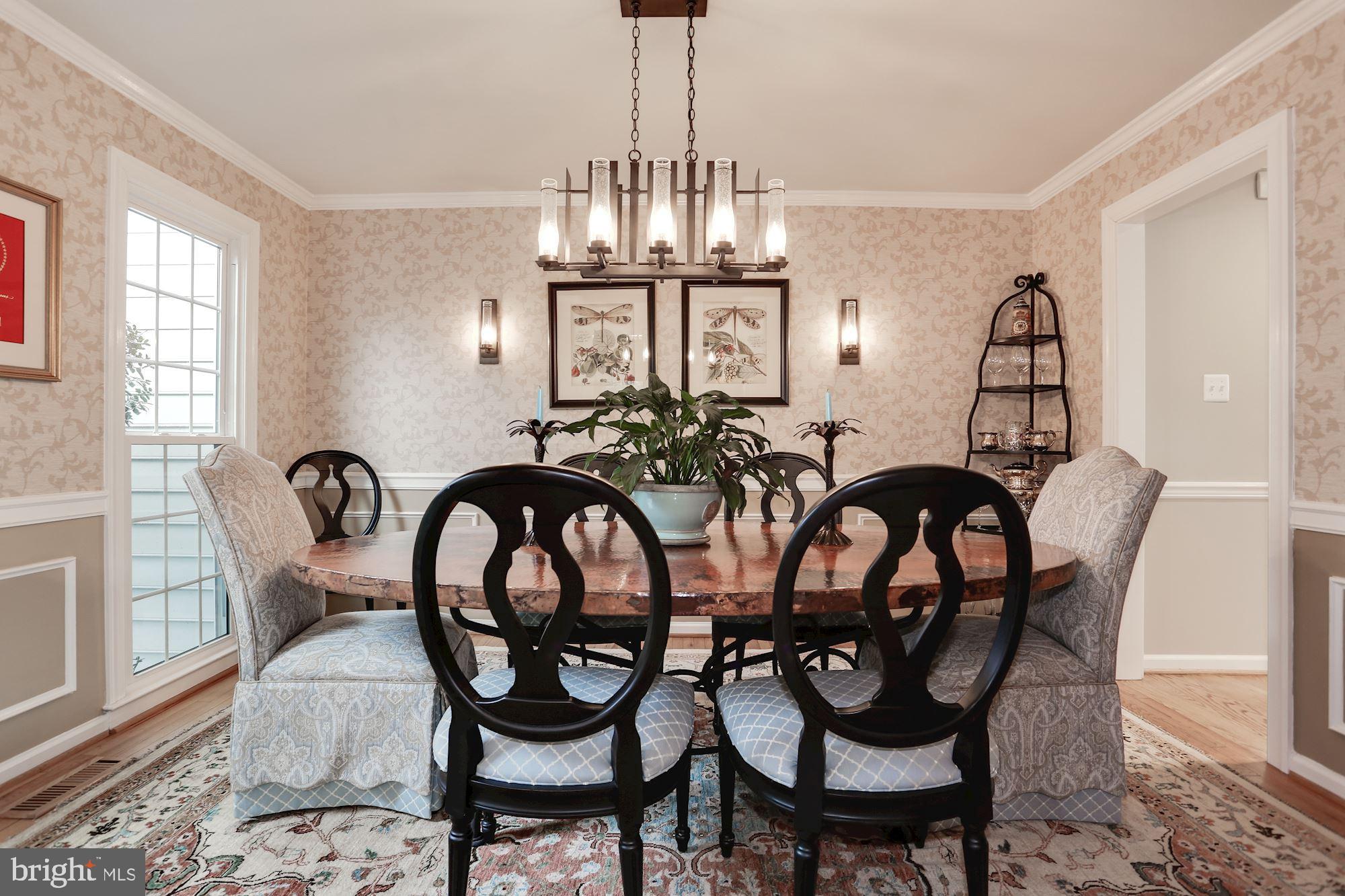 1000 Riva Ridge Drive Great Falls, VA 22066 - Photo 22 of 89 Formal Dining with Updated Lighting