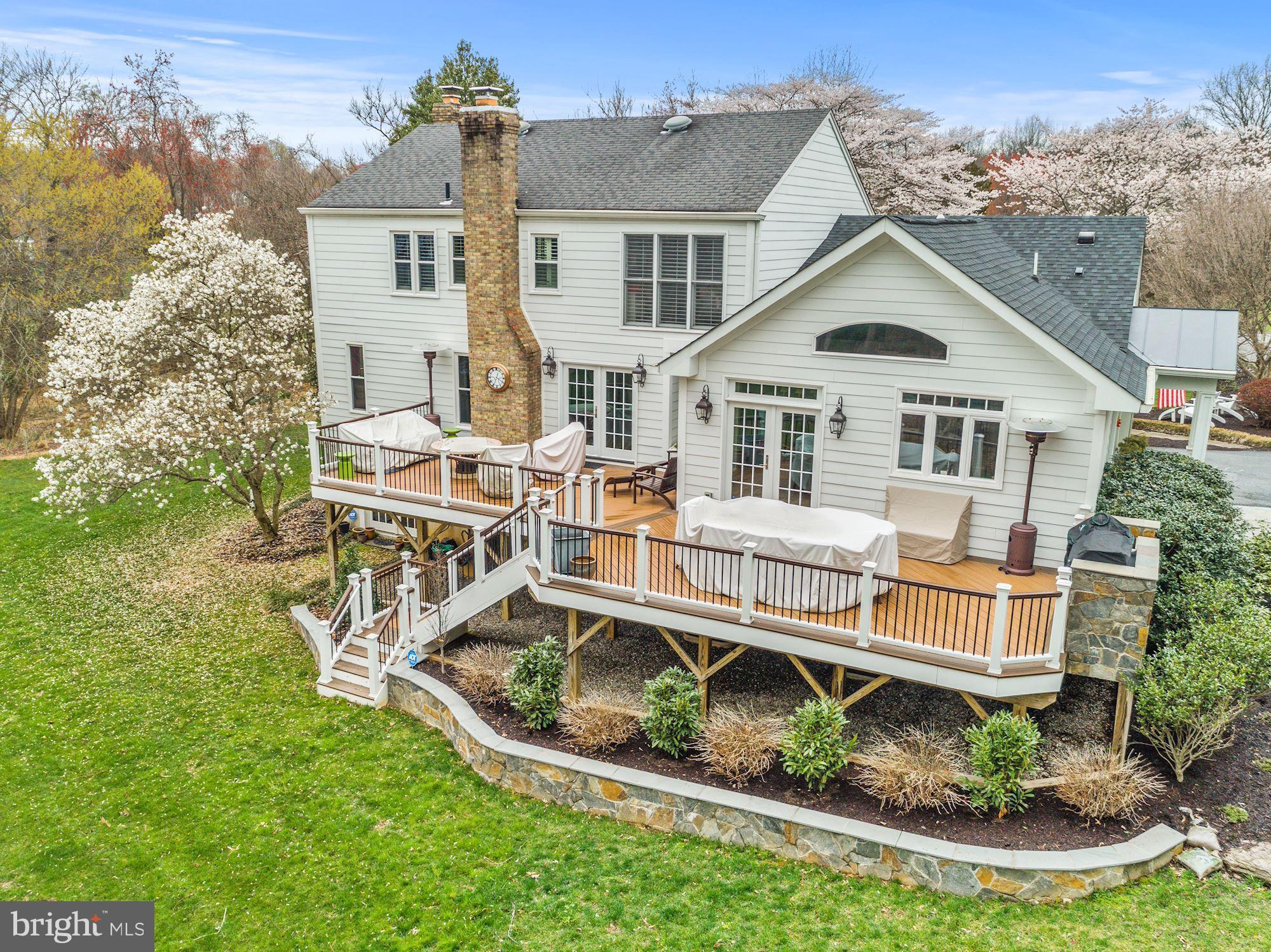 1000 Riva Ridge Drive Great Falls, VA 22066 - Photo 4 of 89 Expansive Deck with Built-in Saber Infra-Red Grill