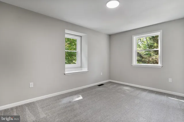 a view of empty room