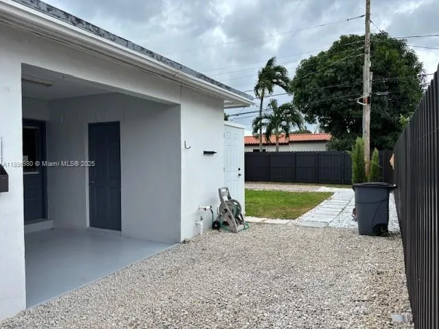 a view of outdoor space and porch