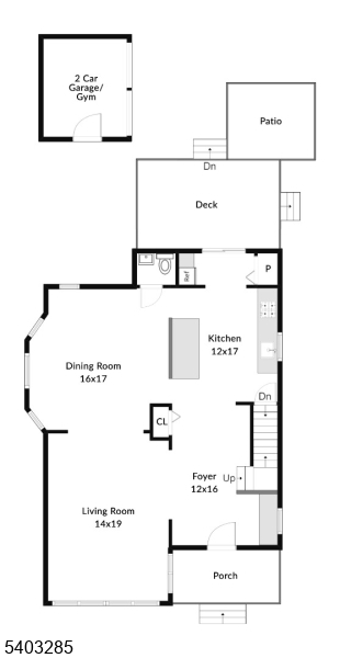 721 Summit Street Linden, NJ 07036 - Photo 24 of 27 a picture of a counter top space