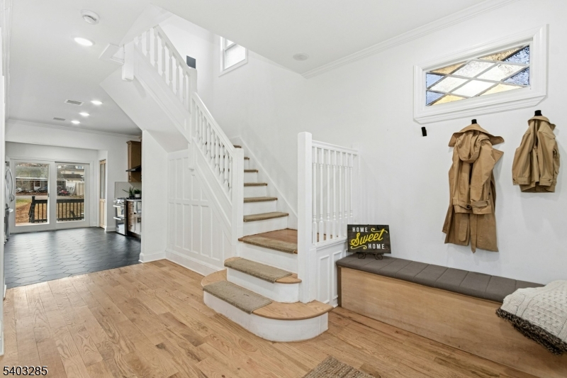 721 Summit Street Linden, NJ 07036 - Photo 10 of 27 a view of entryway and hall with wooden floor