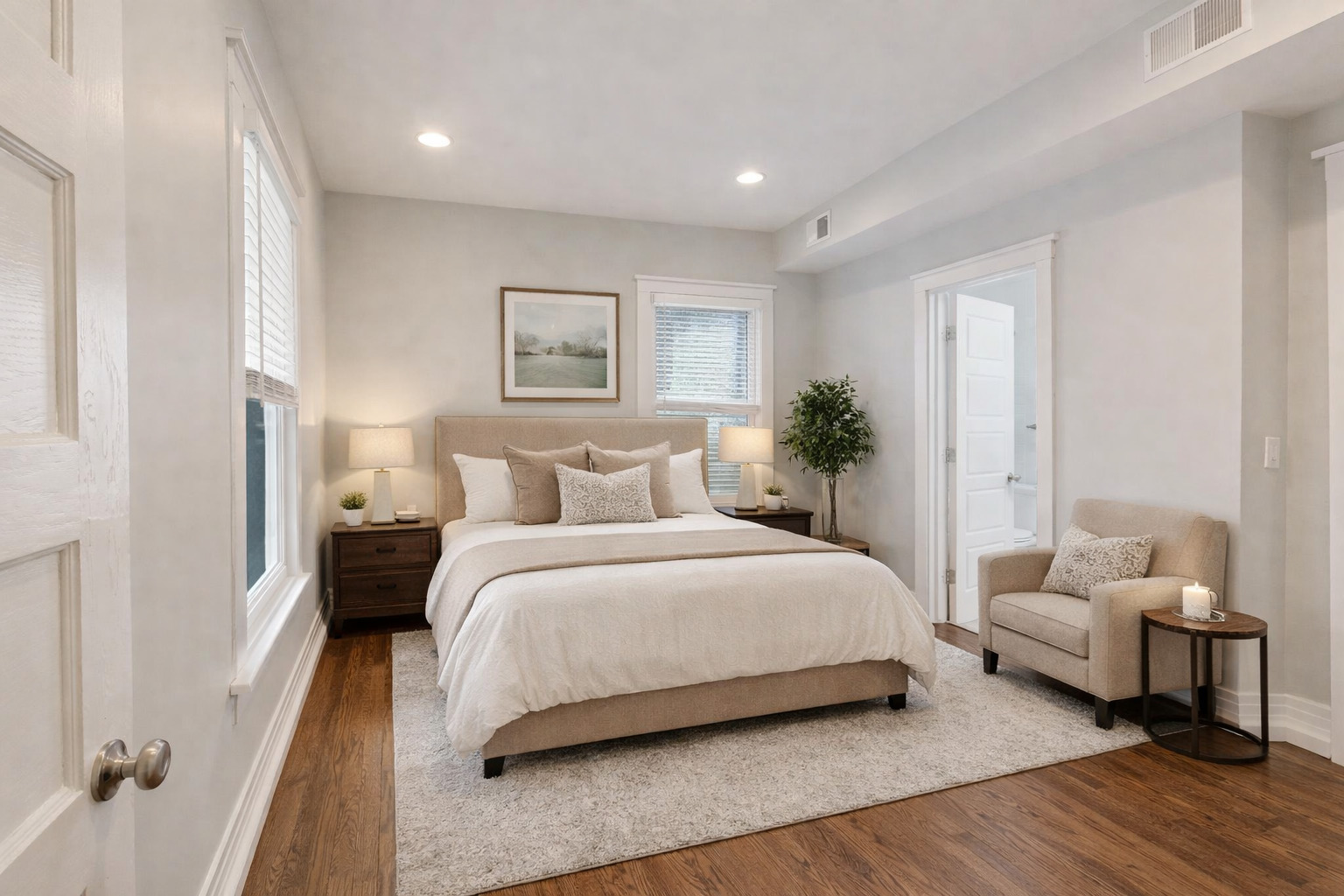 7015 North Sheridan Road Chicago, IL 60626 - Photo 17 of 40 a bedroom with bed and a couch