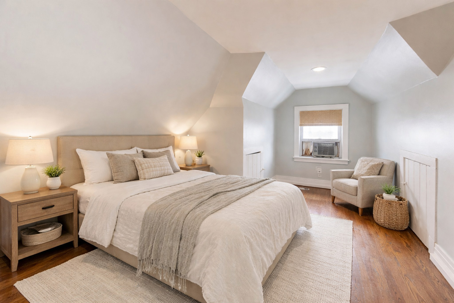7015 North Sheridan Road Chicago, IL 60626 - Photo 22 of 40 a bedroom with bed couch and window