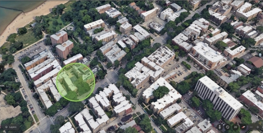 7015 North Sheridan Road Chicago, IL 60626 - Photo 34 of 40 an aerial view of multiple house