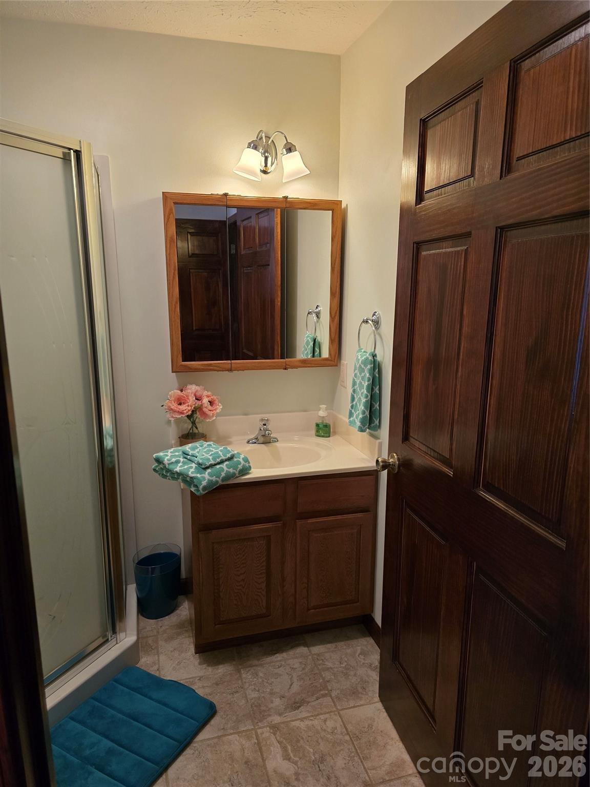 476 Jackson Loop Road Flat Rock, NC 28731 - Photo 15 of 37 a bathroom with a sink and a mirror