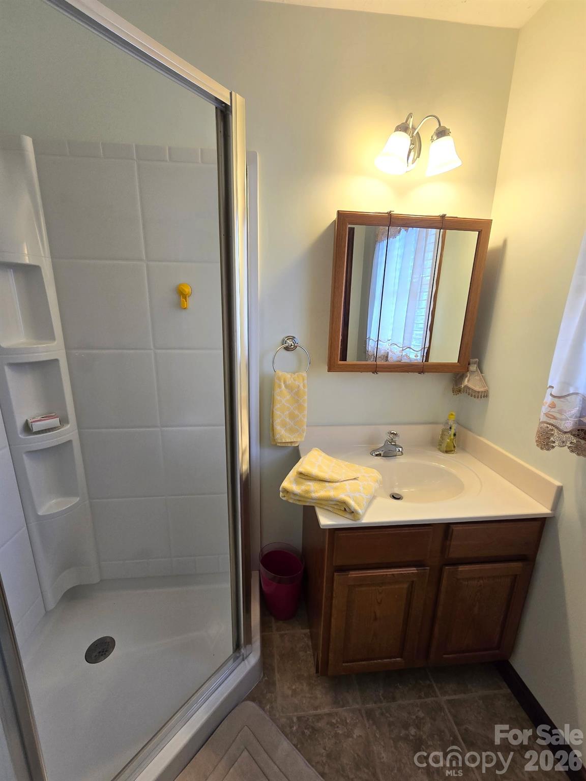 476 Jackson Loop Road Flat Rock, NC 28731 - Photo 18 of 37 a bathroom with a sink a toilet and shower