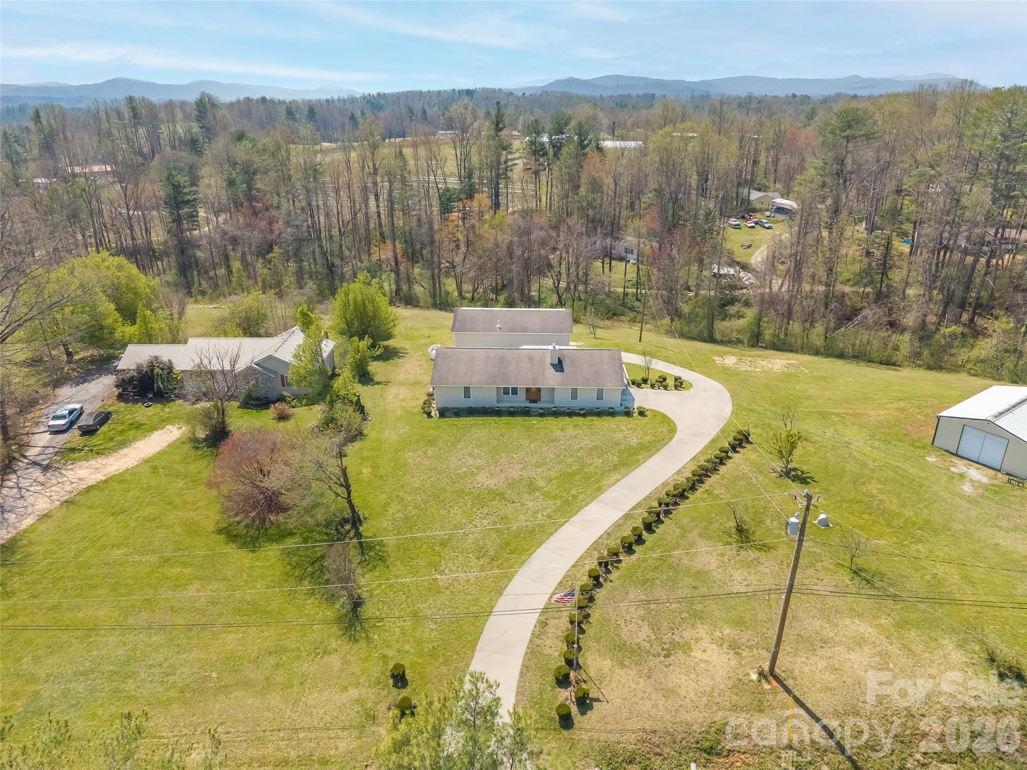 476 Jackson Loop Road Flat Rock, NC 28731 - Photo 30 of 34 a swimming pool with mountain view