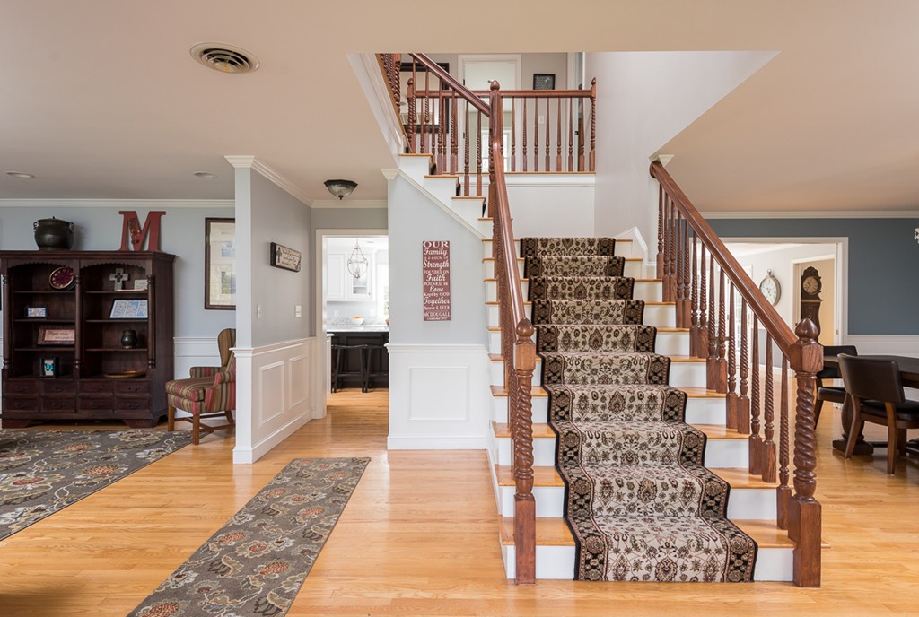 182 River Road Hanover, MA 02339 - Photo 13 of 29 a view of entryway and hall with wooden floor