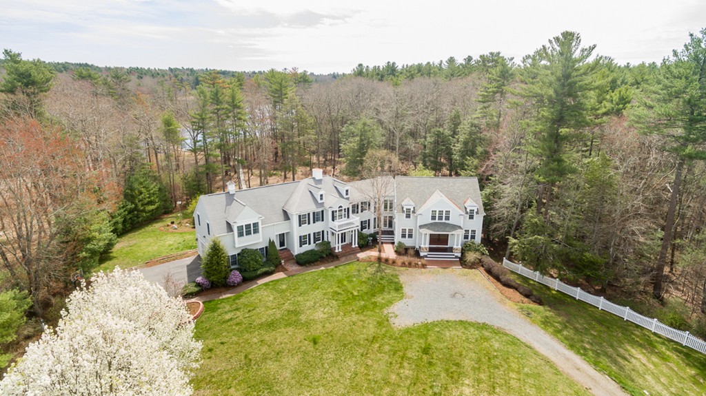 182 River Road Hanover, MA 02339 - Photo 2 of 29 a view of a house with a yard and sitting area