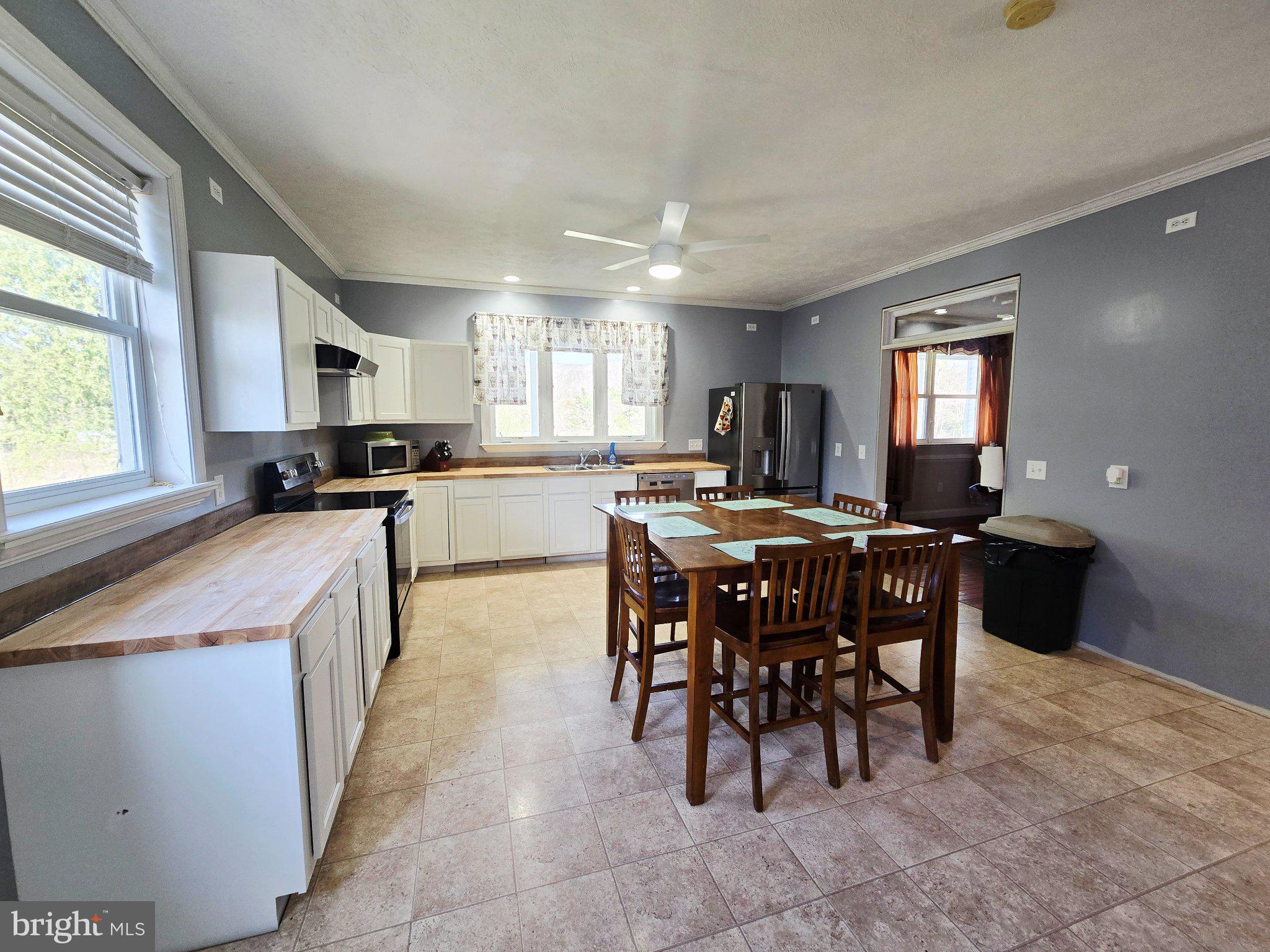 540 Plum Run Road Sugar Grove, WV 26815 - Photo 14 of 45 Spacious kitchen with natural light.