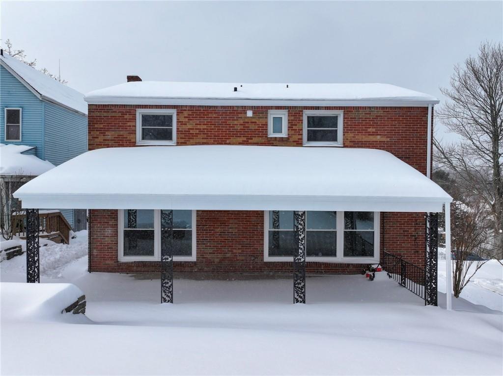 4448 Valley View Street Pittsburgh, PA 15214 - Photo 34 of 41 Large Patio overlooking the yard