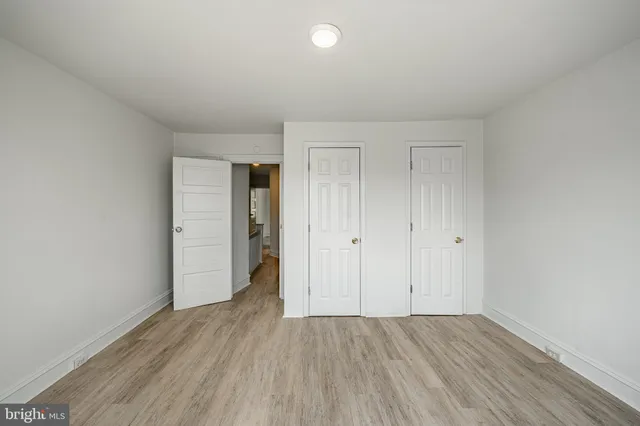 wooden floor in an empty room