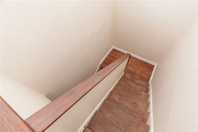 a view of wooden floor