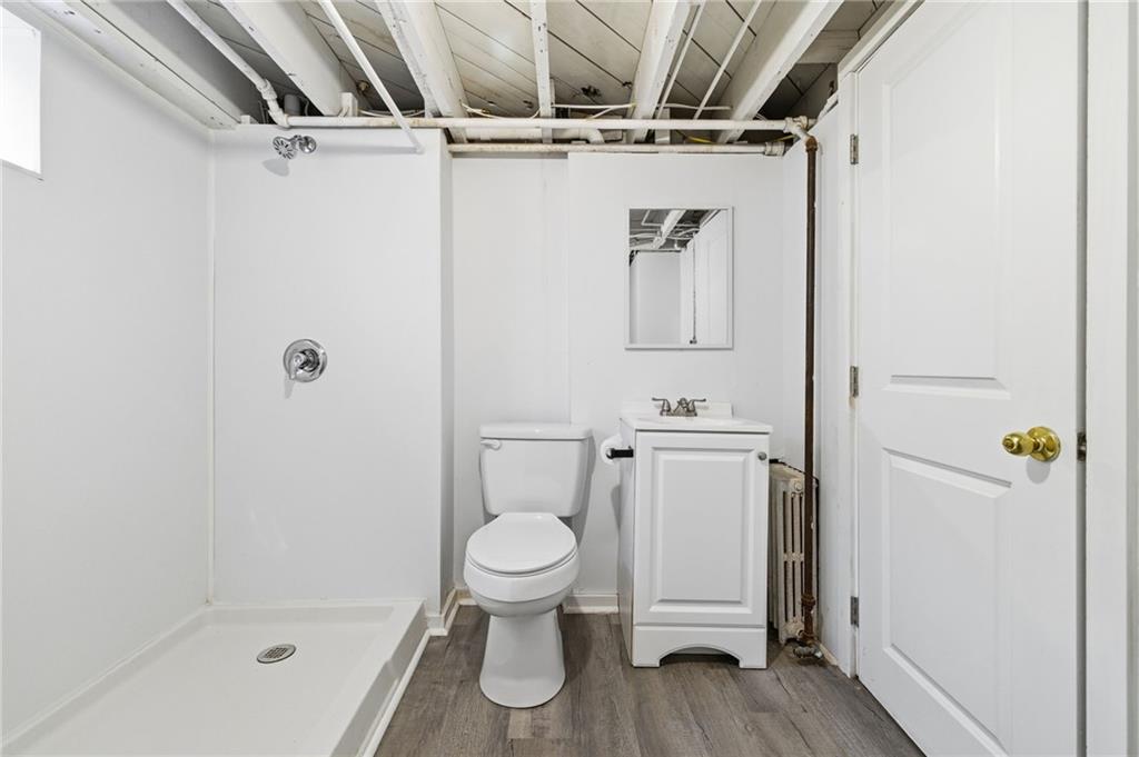 8 Esther Street Pittsburgh, PA 15227 - Photo 24 of 36 a bathroom with a toilet and a shower