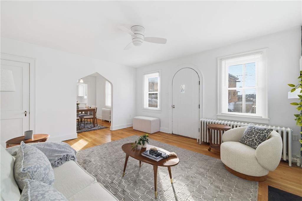 8 Esther Street Pittsburgh, PA 15227 - Photo 6 of 36 a living room with furniture and wooden floor