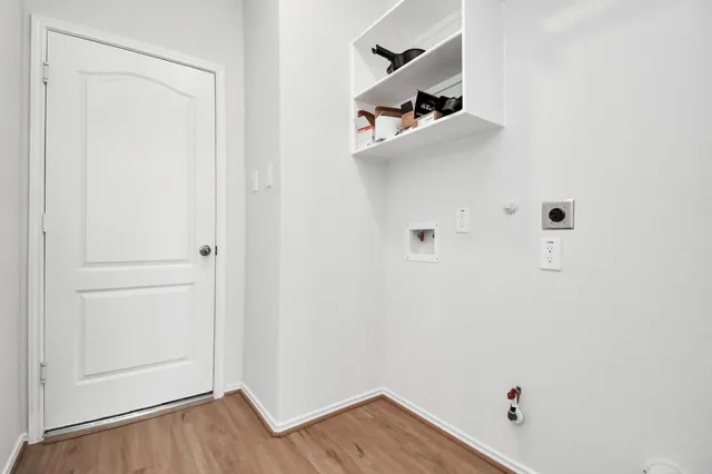 wooden floor in an empty room