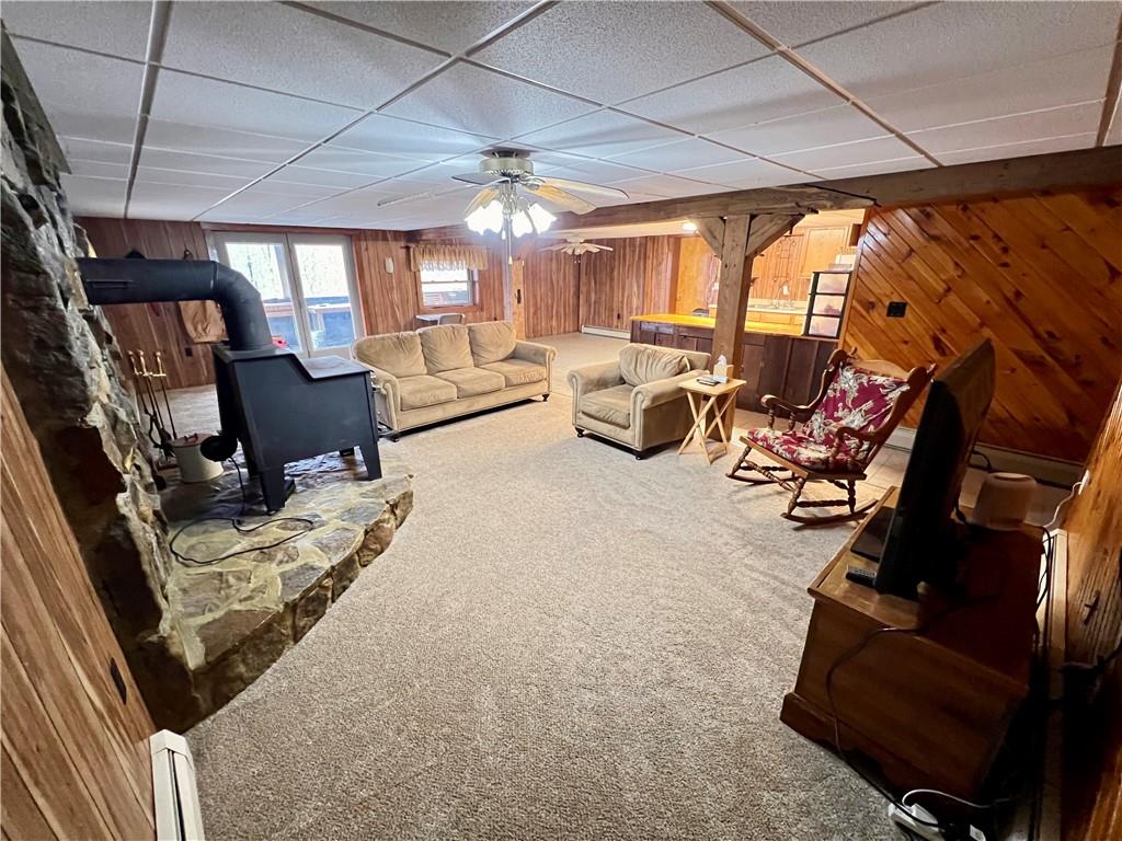 250 Flanigan Road Confluence, PA 15424 - Photo 24 of 44 a view of a livingroom with furniture and a couch