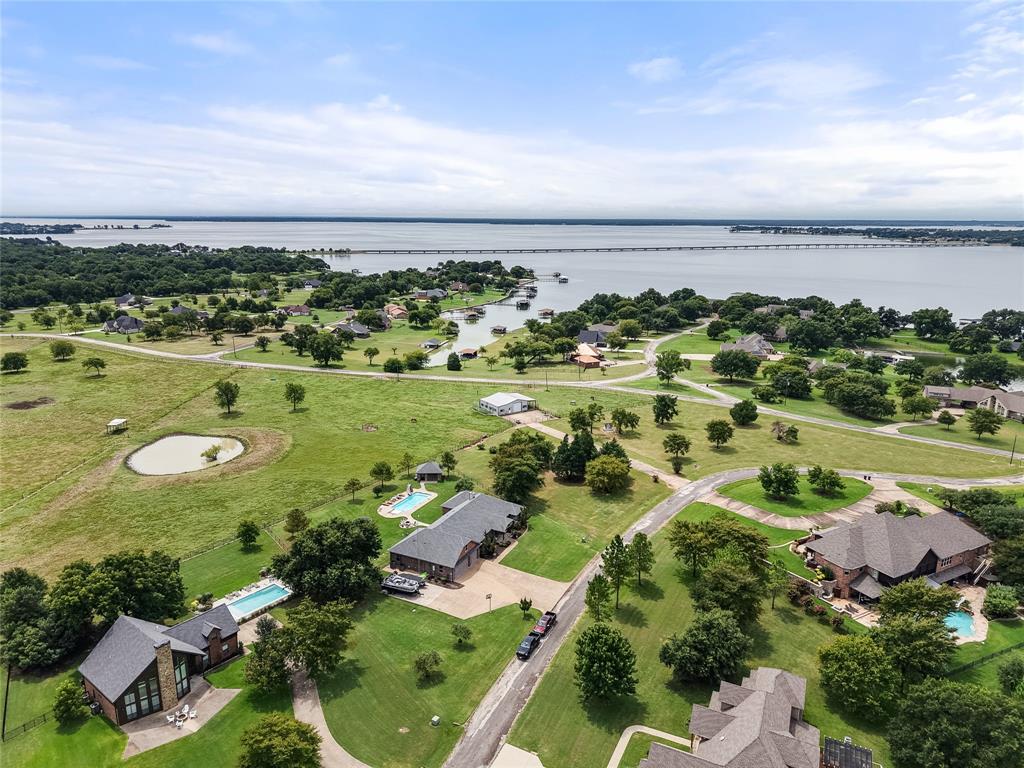 606 Sunset Point Kerens, TX 75144 - Photo 38 of 39 an aerial view of a houses with outdoor space
