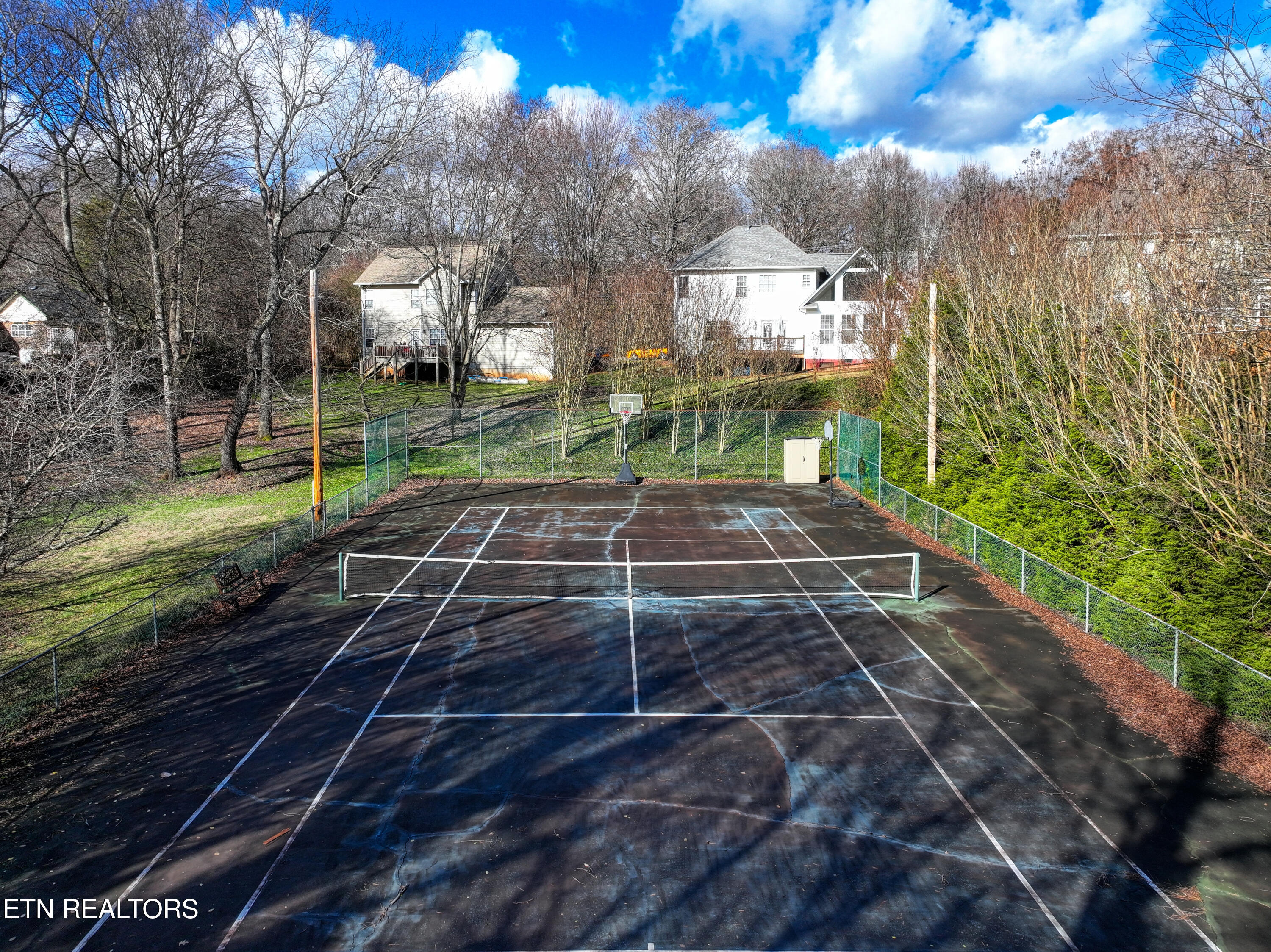 3434 Topside Road Knoxville, TN 37920 - Photo 4 of 55 Fenced In Tennis Court
